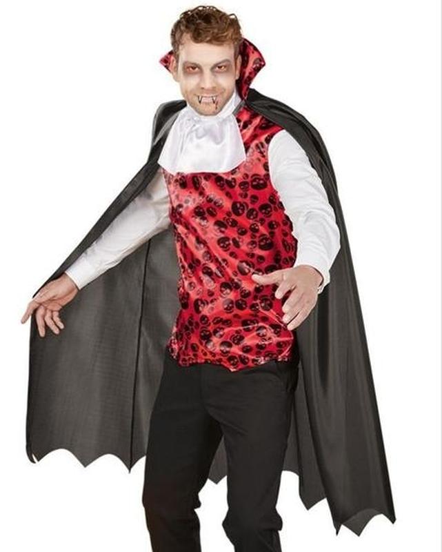 Костюм halloween l. мужской граф дракула вампир плащ карнавальный ...