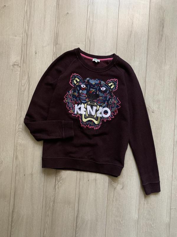 Kenzo оригинальный свитшот кофта — цена 955 грн в каталоге Свитшоты ...