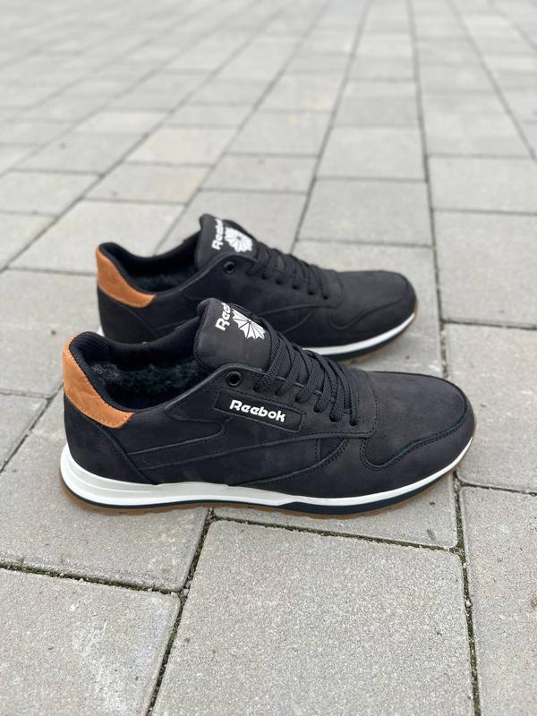 Чоловічі зимові шкіряні кросівки reebok — ціна 2100 грн у каталозі ...