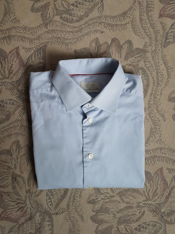 eton slim fit extra long sleeve