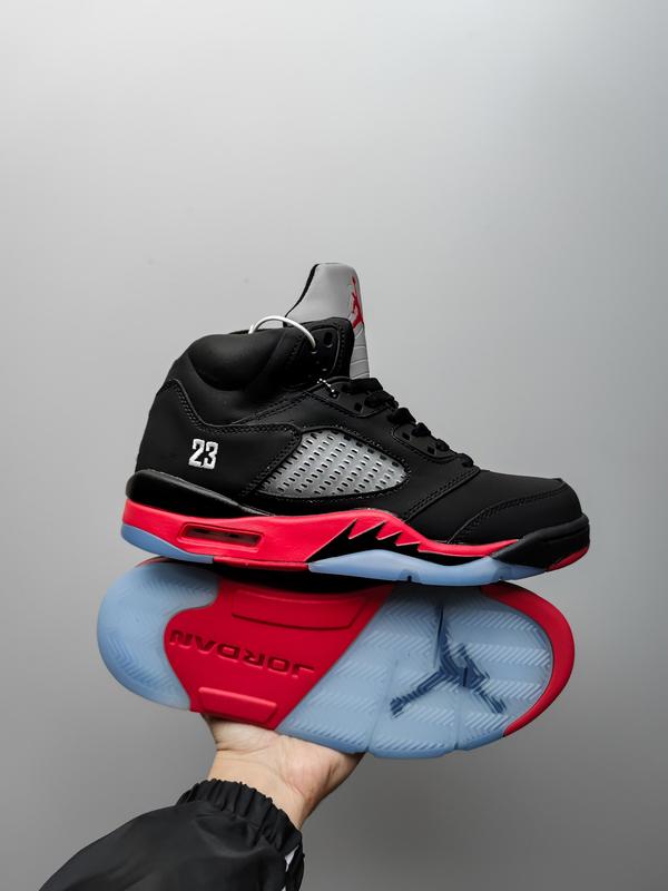 nike air jordan 5 retro black fur