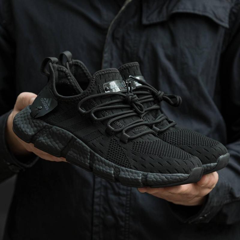 Мужские кроссовки adidas climacool all black — цена 2050 грн в каталоге ...