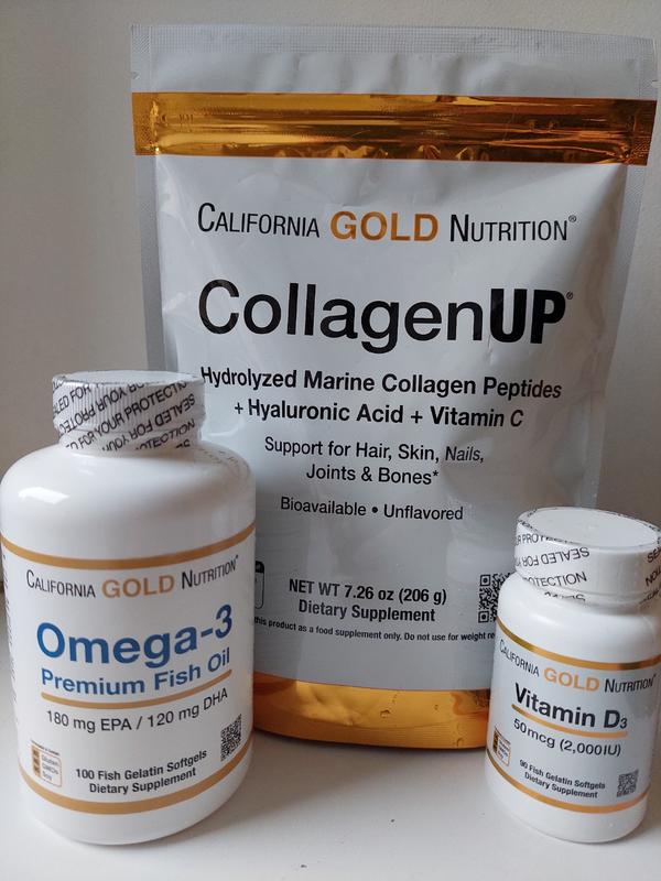 California gold nutrition. collagenup+d3+omega-3 — цена 1100 грн в ...