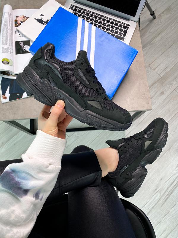 Оригінальні жіночі кросівки adidas falcon w black g26880 адідас фалкон —  ціна 2399 грн у каталозі Кросівки ✓ Купити жіночі речі за доступною ціною  на Шафі | Україна #33557702