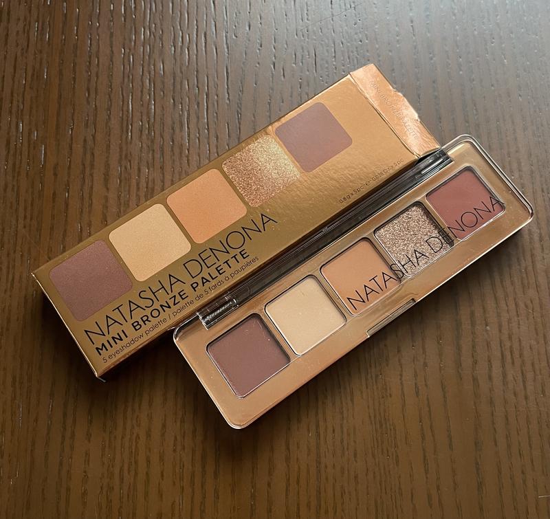 Natasha denona mini bronze eyeshadow palette — цена 1090 грн в каталоге