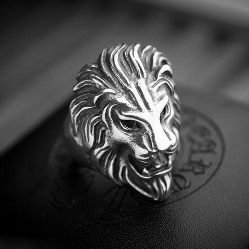 Красивое кольцо 20-21р. со львом из тибетского серебра. лев — цена 371 ...