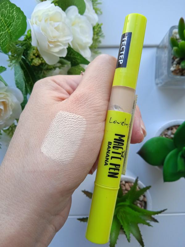 Консилер для лица с кисточкой lovely magic pen banana — ціна 43 грн у ...
