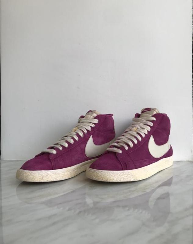 Wmns blazer mid sales suede vntg