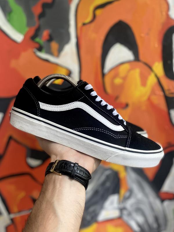 Vans кеды мокасины 42 размер чёрные оригинал — цена 810 грн в каталоге ...