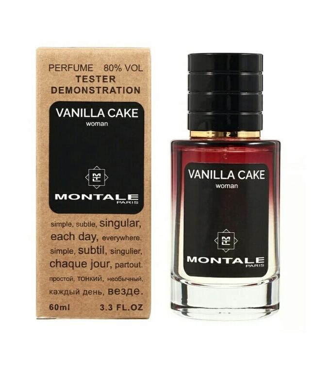 Шлейфовий 💋 montale vanilla cake духи тестер парфюм монталь ванила кейк ...
