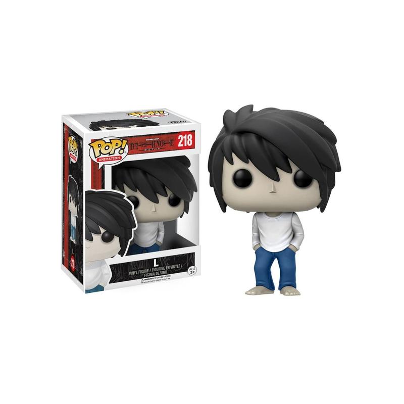 Фигурка funko pop эл - l №218 10 см death note anime фанко поп тетрадь ...