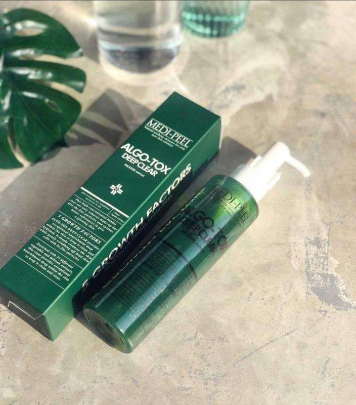 Гель для глубокого очищения кожи с эффектом детокс medi peel algo-tox ...