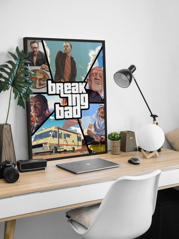Постер сериала breaking bad / во все тяжкие — цена 70 грн в каталоге ...