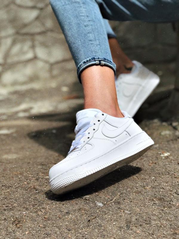 Кроссовки nike air force 1 женские найк аир форс 1 кожа nike air max ...