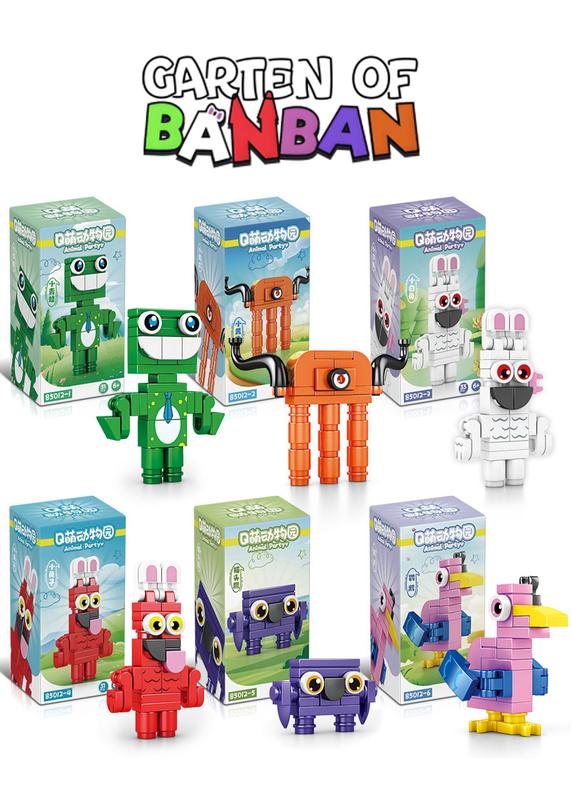 Лего сад банбан из роблокс, lego garten of banban roblox, набор 6 в 1 ...