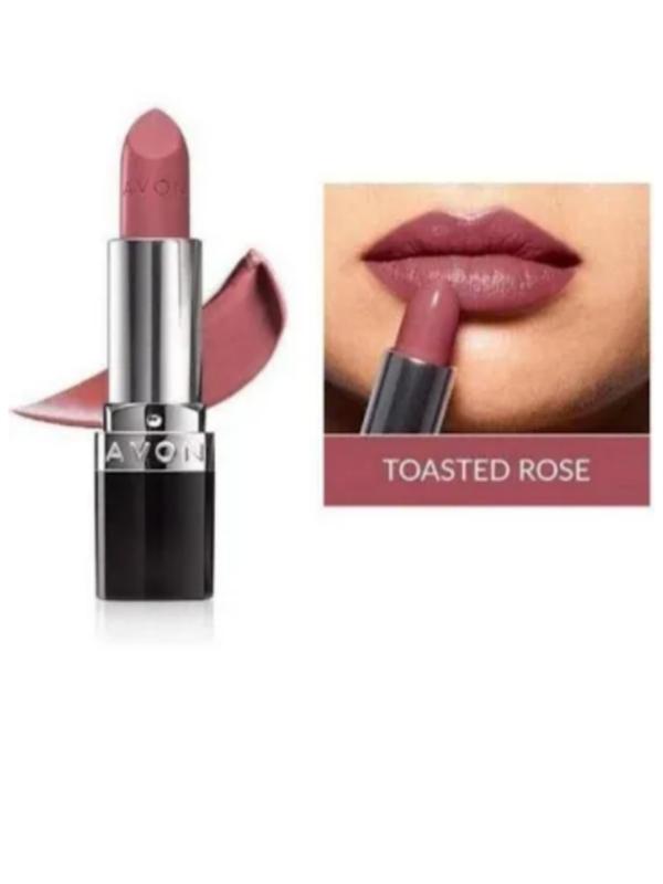 Toasted rose avon увлажняющая кремовая губная помада ультра тропический ...