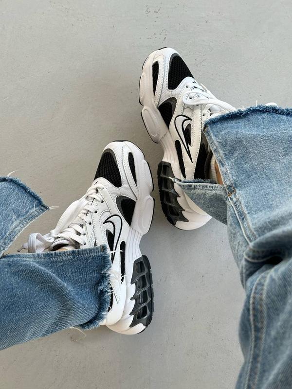 nike zoom air fire trainers white black 2700 136823946