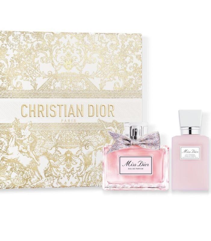 Miss dior set body milk lait eau de parfum edp 50 christian диор диор ...