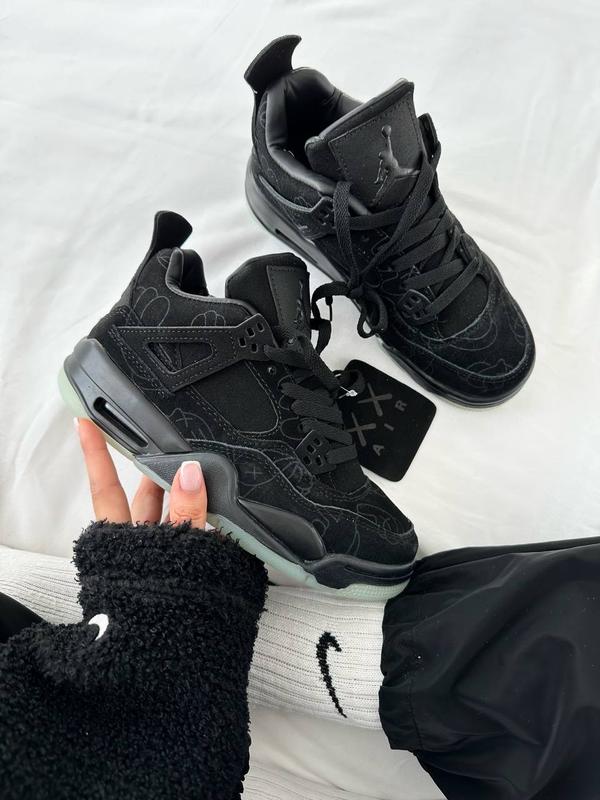 nike air jordan 4 retro kaws black 2999 136941241