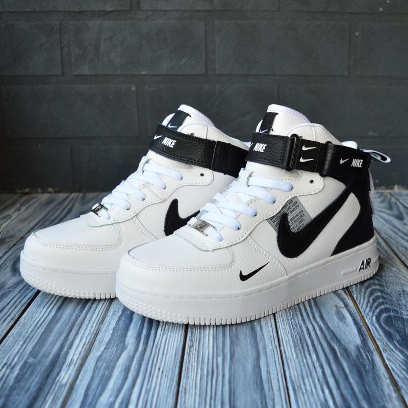 Nike Air Force 1 Low with Black Patent Leather and Pink Accents 2160