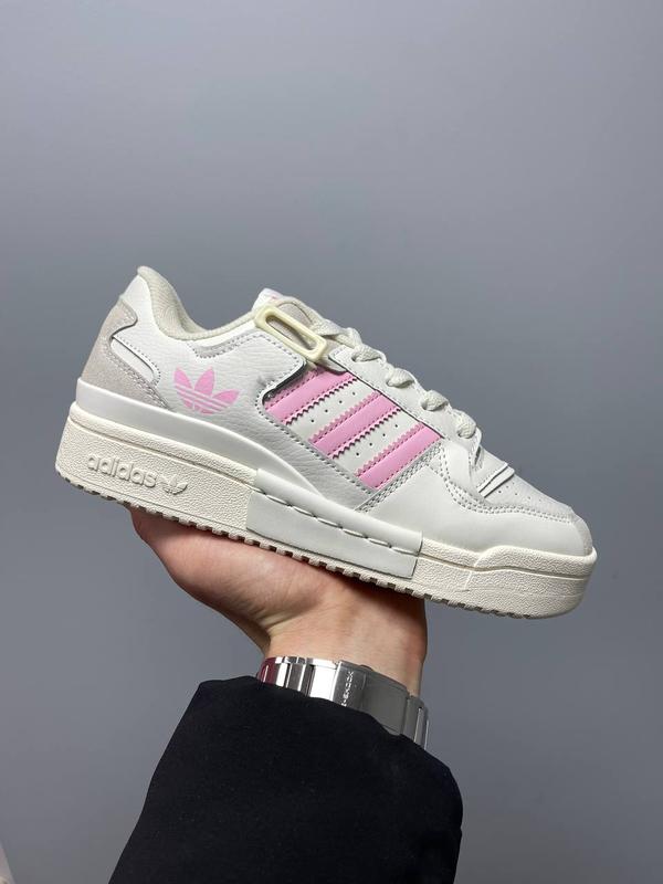 adidas forum exhibit low 84 beige pink 2800 137161277