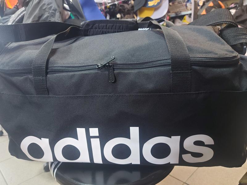 Спортивная сумка adidas lin duffle m черная fl3651 — цена 980 грн