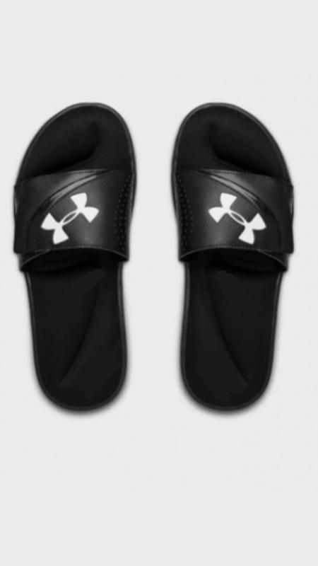 Мужские шлепанцы сланцы under armour — цена 1049 грн в каталоге ...