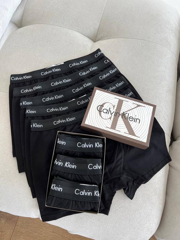 Подарочный набор мужских трусов боксеров calvin klein келвин кляйн 3 ...