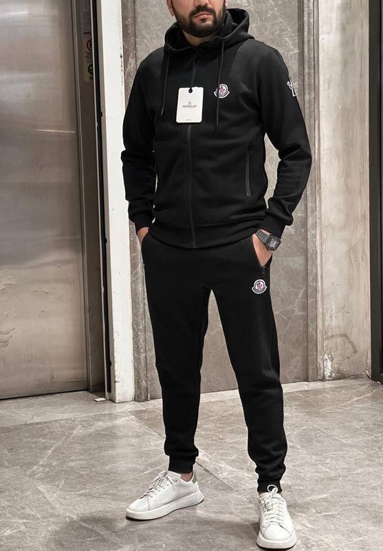 Спортивный премиум костюм в стиле монклер moncler качественный комплект ...