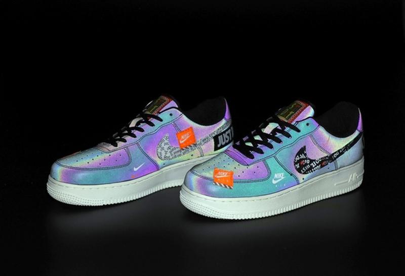 Nike air force 1 low black reflective 1520 34405378