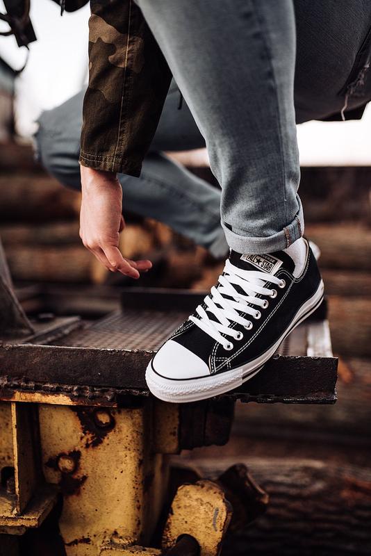 Мужские крутые converse black white, конверс — цена 1250 в каталоге Кеды ✓ Купить мужские вещи по доступной цене | Украина #34438617