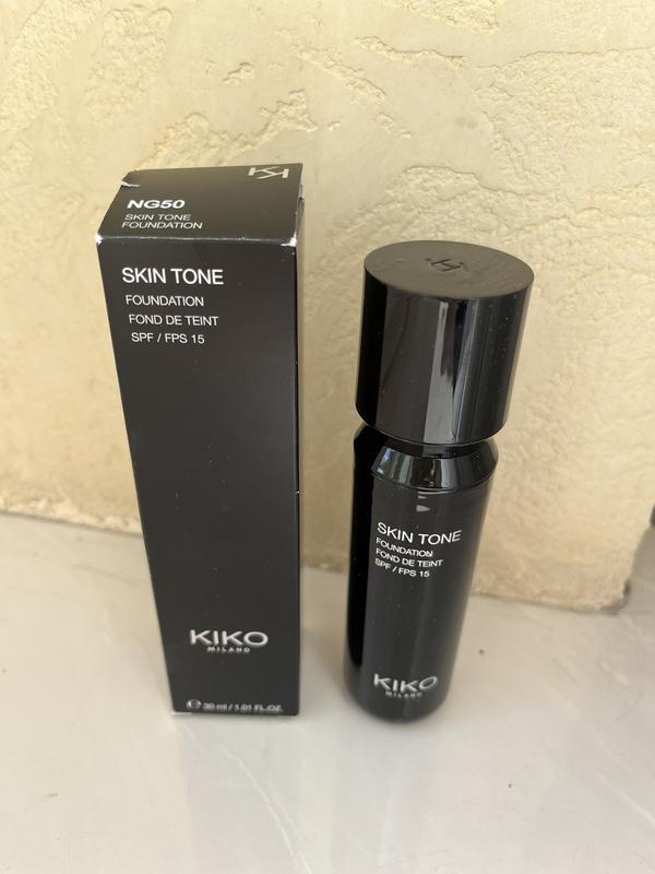 kiko skin tone foundation 50 neutral gold spf15 Kiko Milano 600