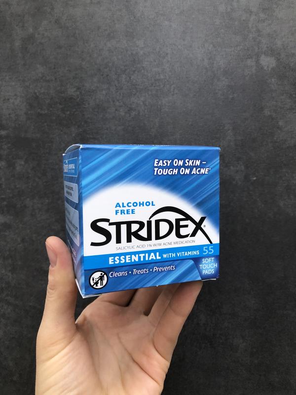 Stridex синие, стридекс, стридекс, диски, салфетки,пады, пэды, с