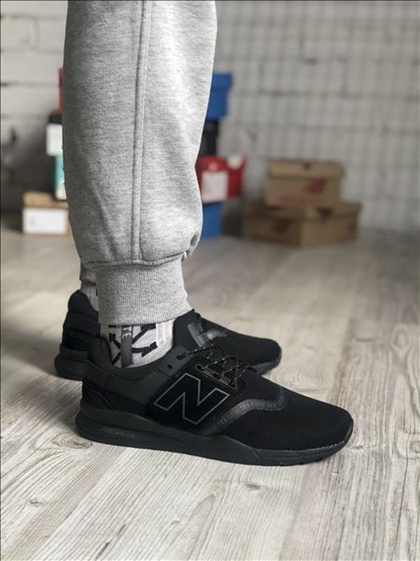 Кроссовки мужские new balance 247, черные, нью баланс, беланс кросівки ...