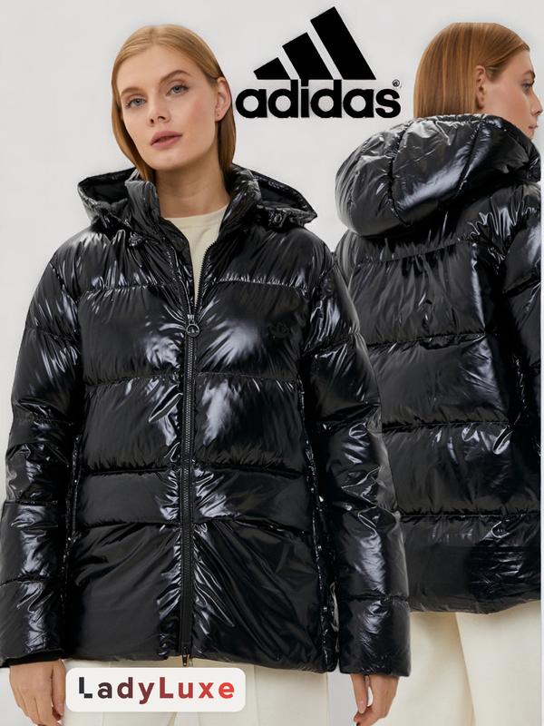 Женский пуховик adidas оригинал новая женская куртка пух перо адидас ...