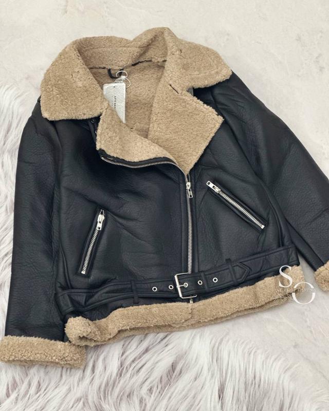 Жіноча зимова дублянка трансформер косуха,женская зимняя дублёнка ...