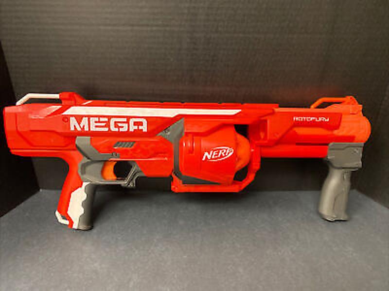 Бластер нерф мега ротофьюри nerf n-strike mega rotofury blaster hasbro ...