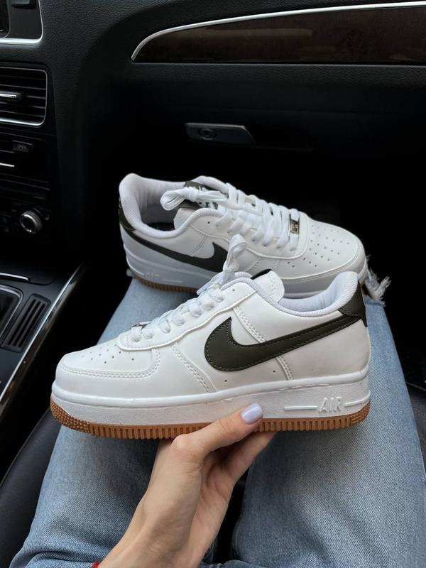 Nike air force 1 low hot sale white green