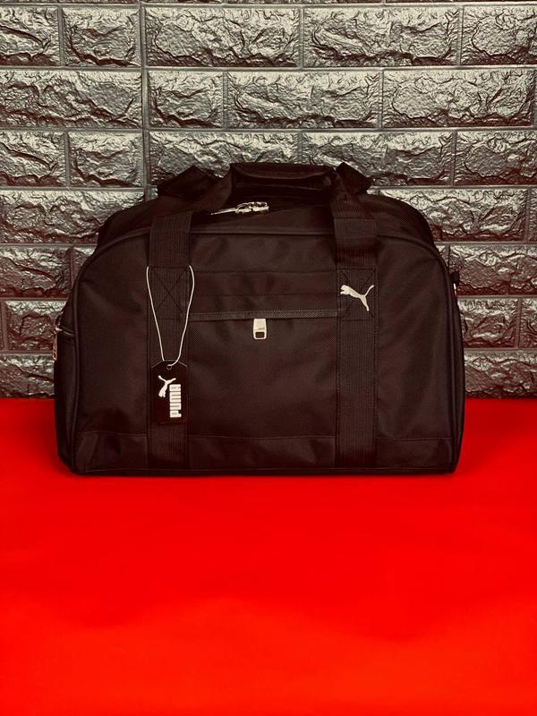 Сумка дорожная puma cargo 100 black черная дорожная сумка пума карго ...
