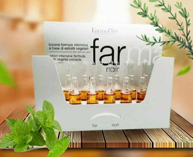 Farmavita noir лосьон против выпадения волос для мужчин (ампулы) 12*8 ...