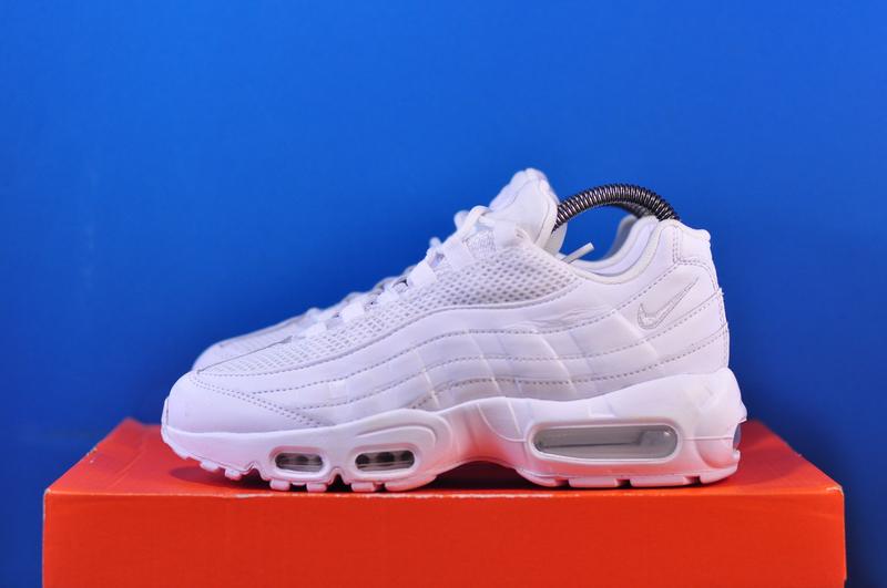 Nike air max 95 white metallic silver 4199 138275803