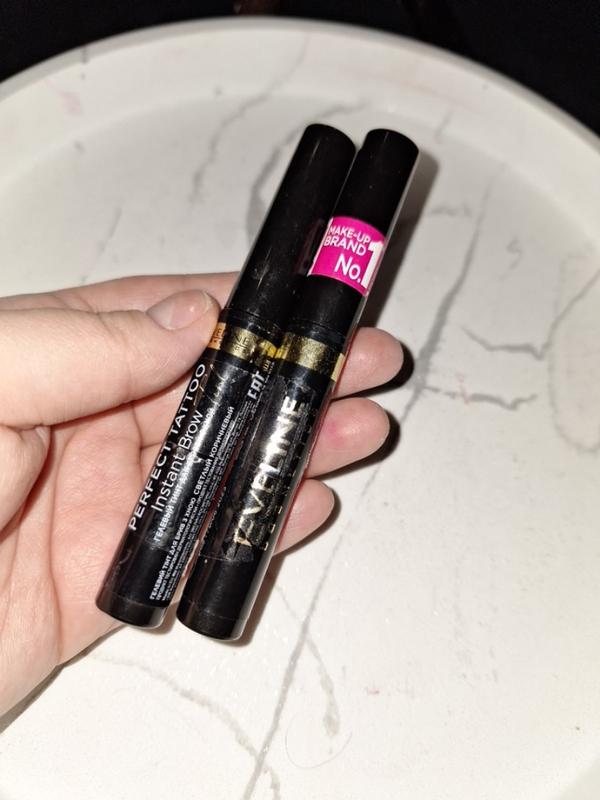 Eveline perfect tattoo instant brow — цена 96 грн в каталоге Краска для ...
