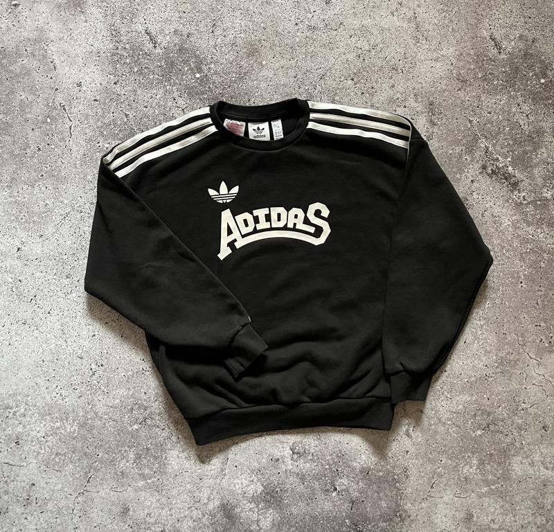 adidas graphic crew sweatshirt black hc4558 Adidas 500