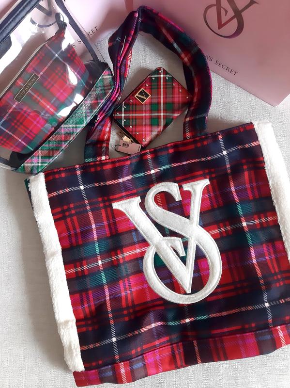 Набор victoria's secret сумка victoria's secret кошелек victoria secret ...