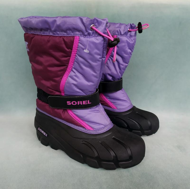 Sorel youth flurry dtv purple dahlia 32 c 1000 139041335