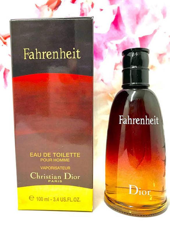 Мужская туалетная вода в стилі christian dior fahrenheit (крестиан диор ...