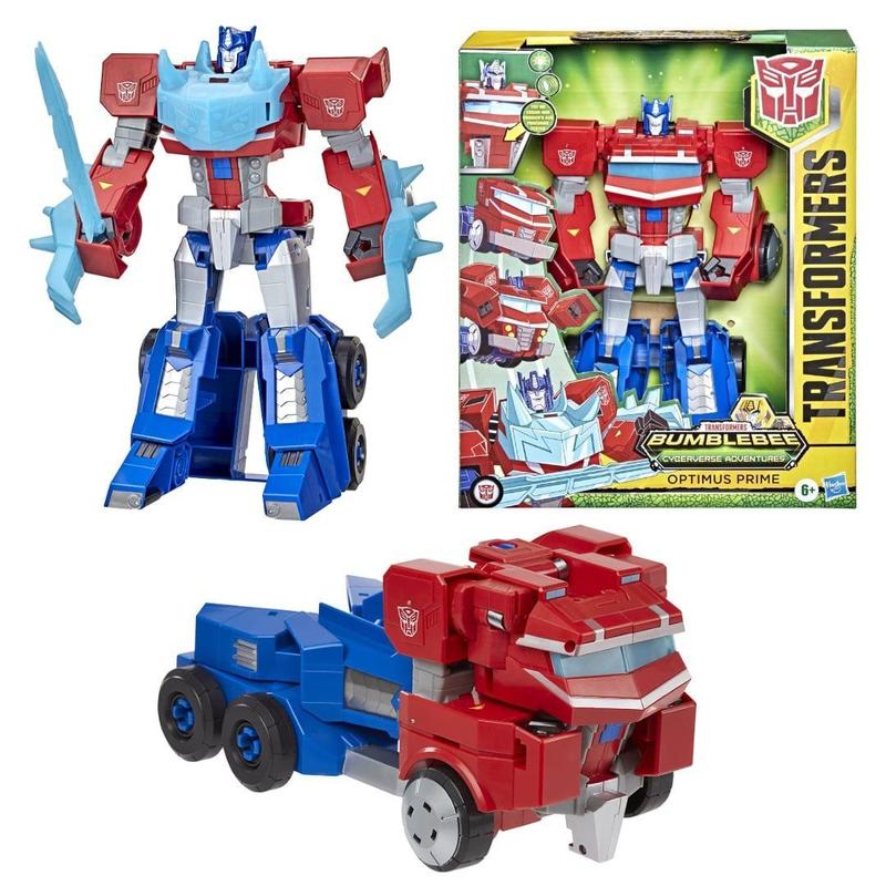 Трансформер оптимус прайм зі світлом та звуком transformers optimus ...
