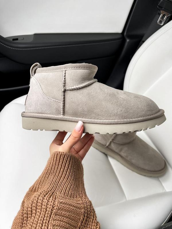 139443938 Kapcie UGG Fluff Yeah Slide 1098494 NAT ugg ultra mini ligth grey 3600