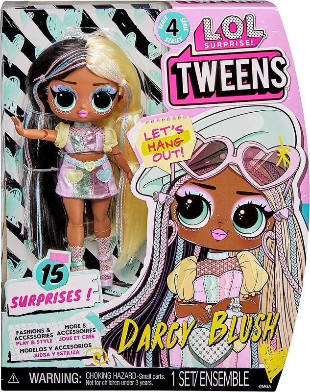 Кукла lol surprise darcy blush tweens s4 лол твинс дарси блаш подростки ...