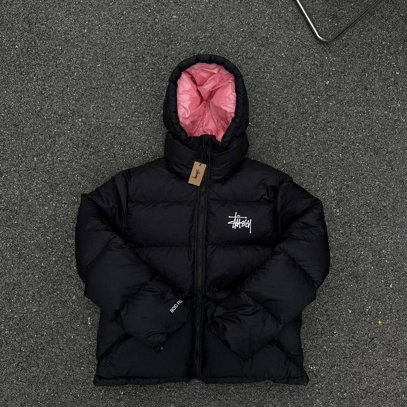 Зимний пуховик унисекс stussy down parka micro ripstop